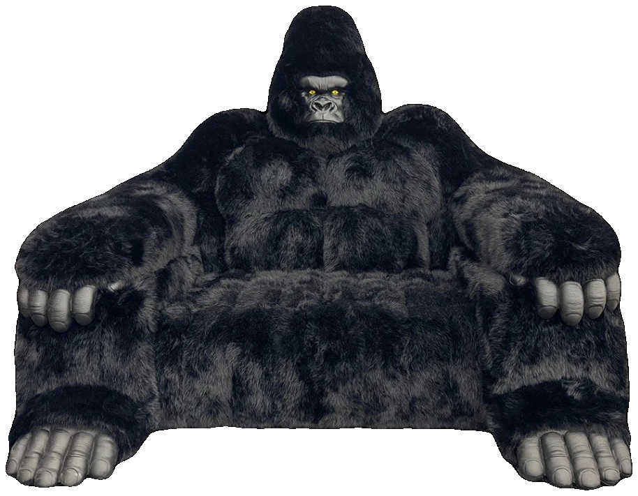Sit On That Thang gorilla couch — used furniture in the Twin Cities